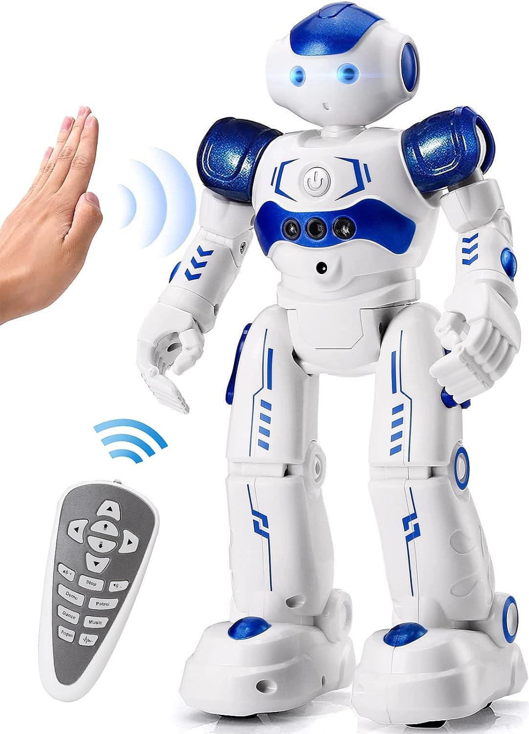 Interactive Gesture-Controlled Robot Companion