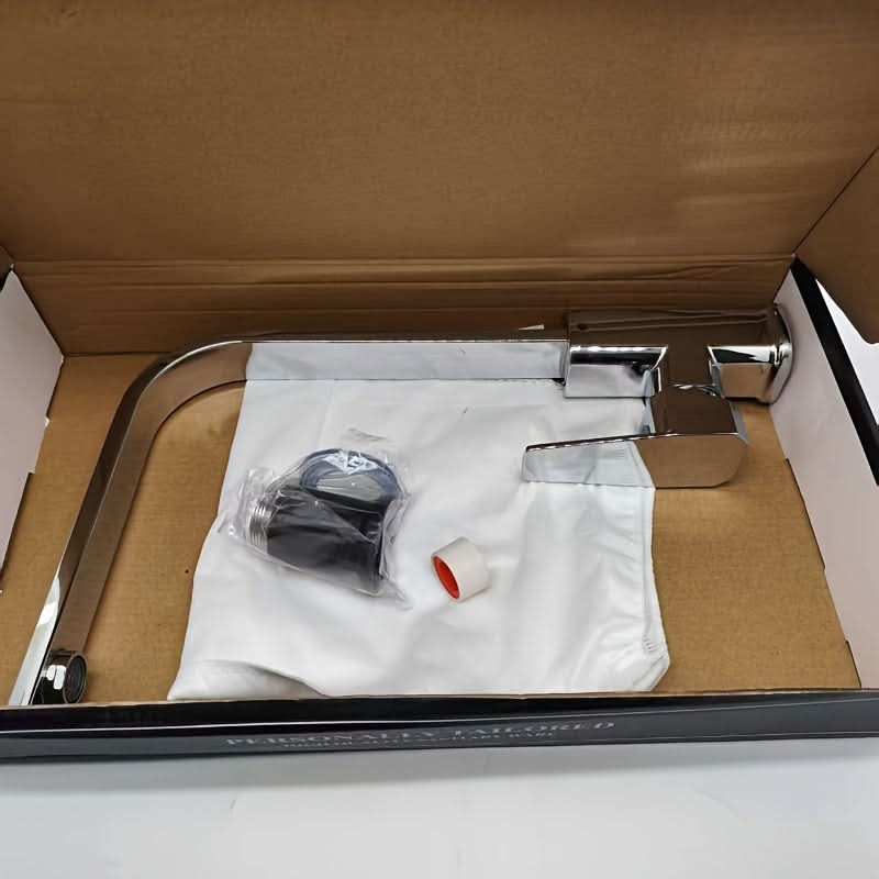 FlexiFaucet – Versatile Rotating Kitchen Tap with Dual Temperature Control