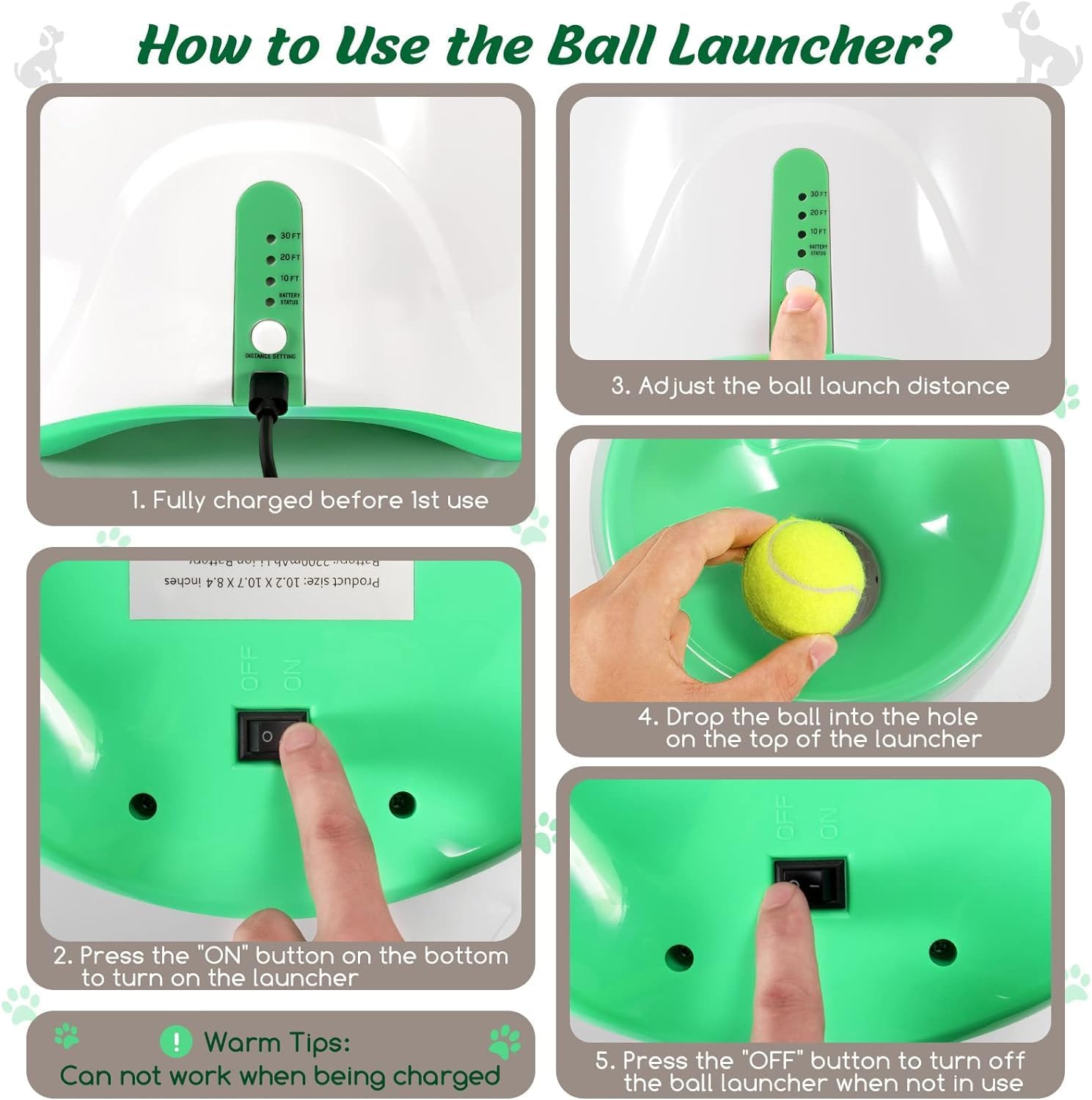 Interactive Fetch Machine with Adjustable Distance Settings