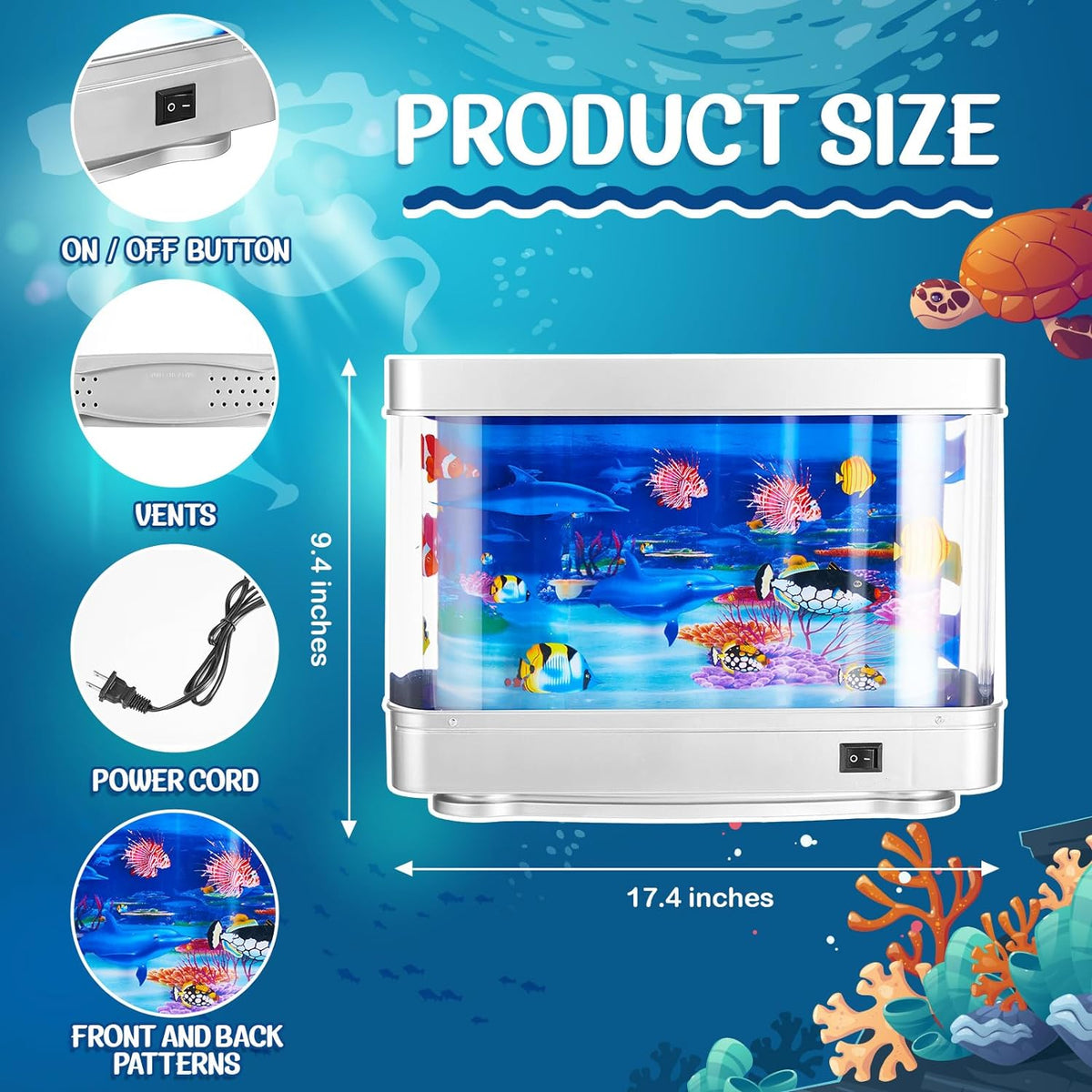 Serenity Wave Projector: Mini Ocean Experience