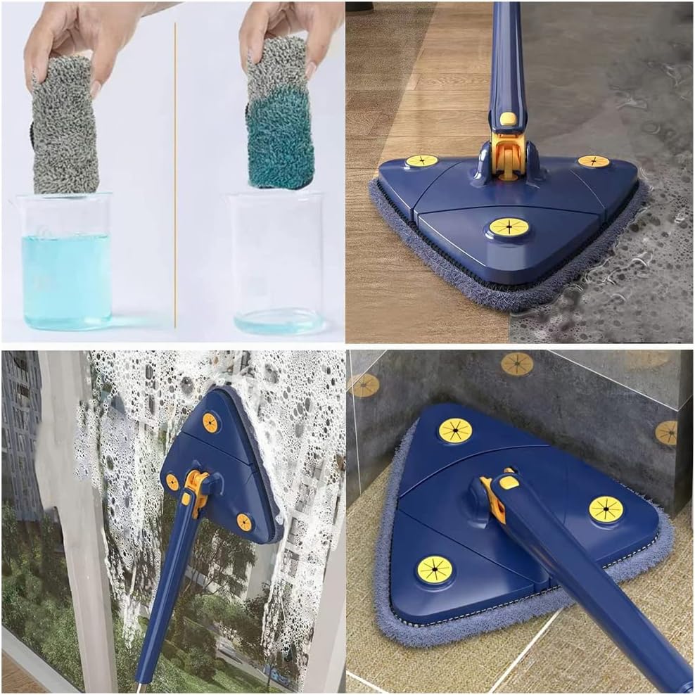 Revolutionary All-Angle Cleaning Mop
