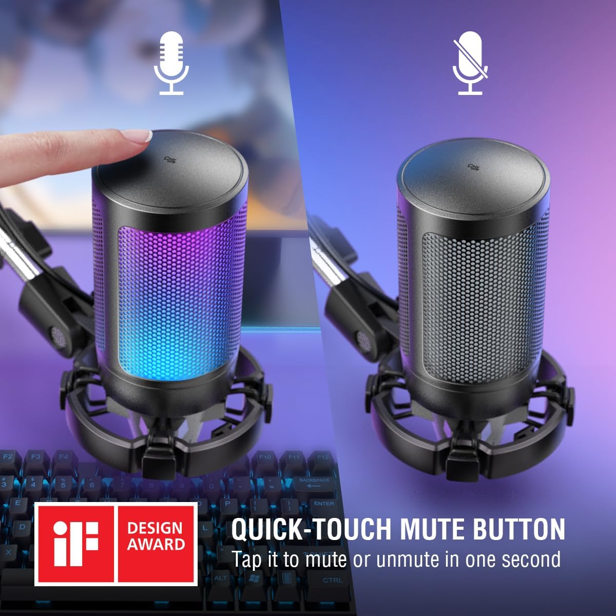 Elite Audio Capture Microphone for Gaming and Streaming