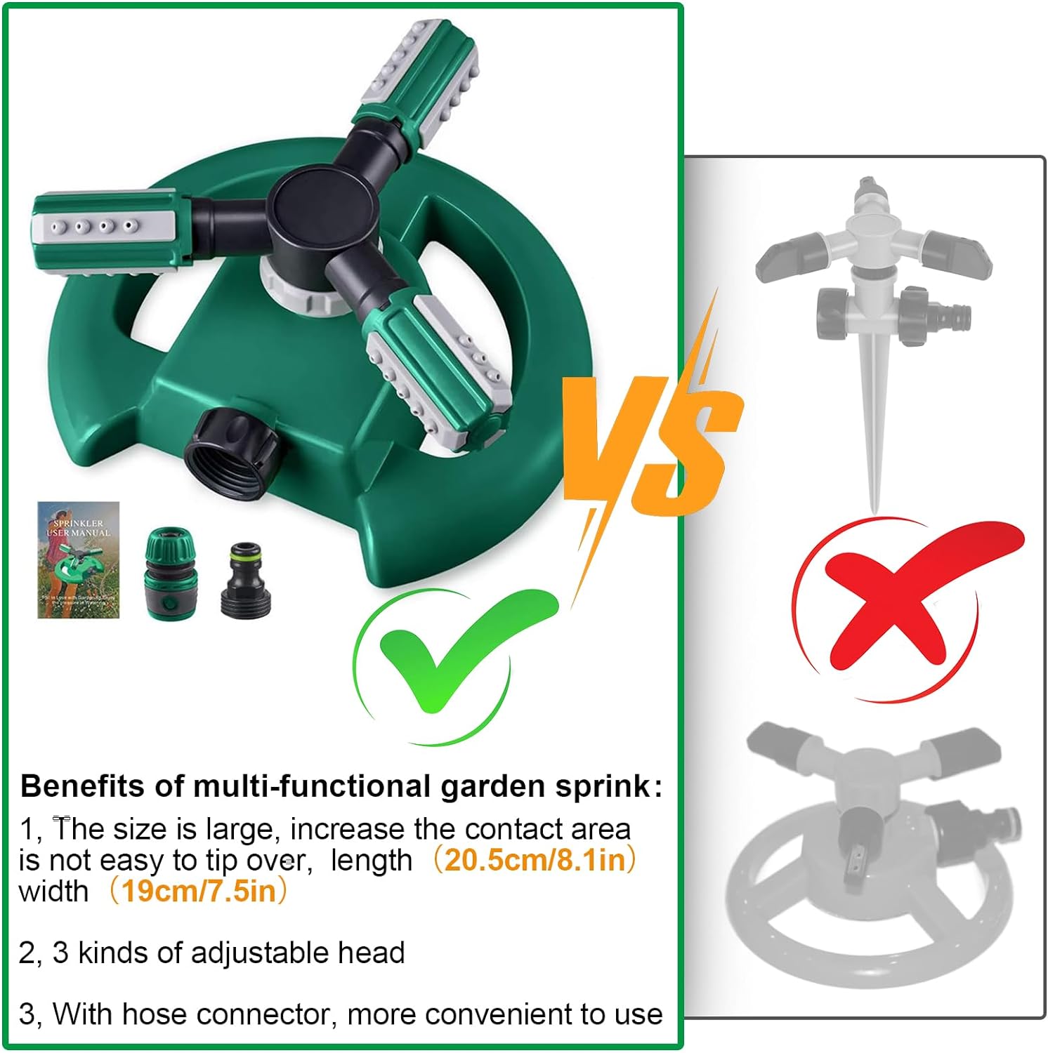 Effortless Garden Sprinkler System for Lush Lawns