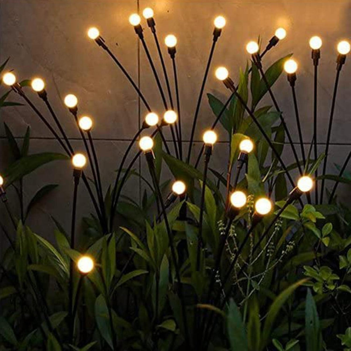 Solar Garden Lights with Firefly Effect – Floating Design