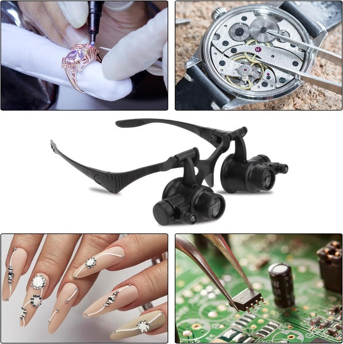 Precision Vision Magnifiers with LED Lighting