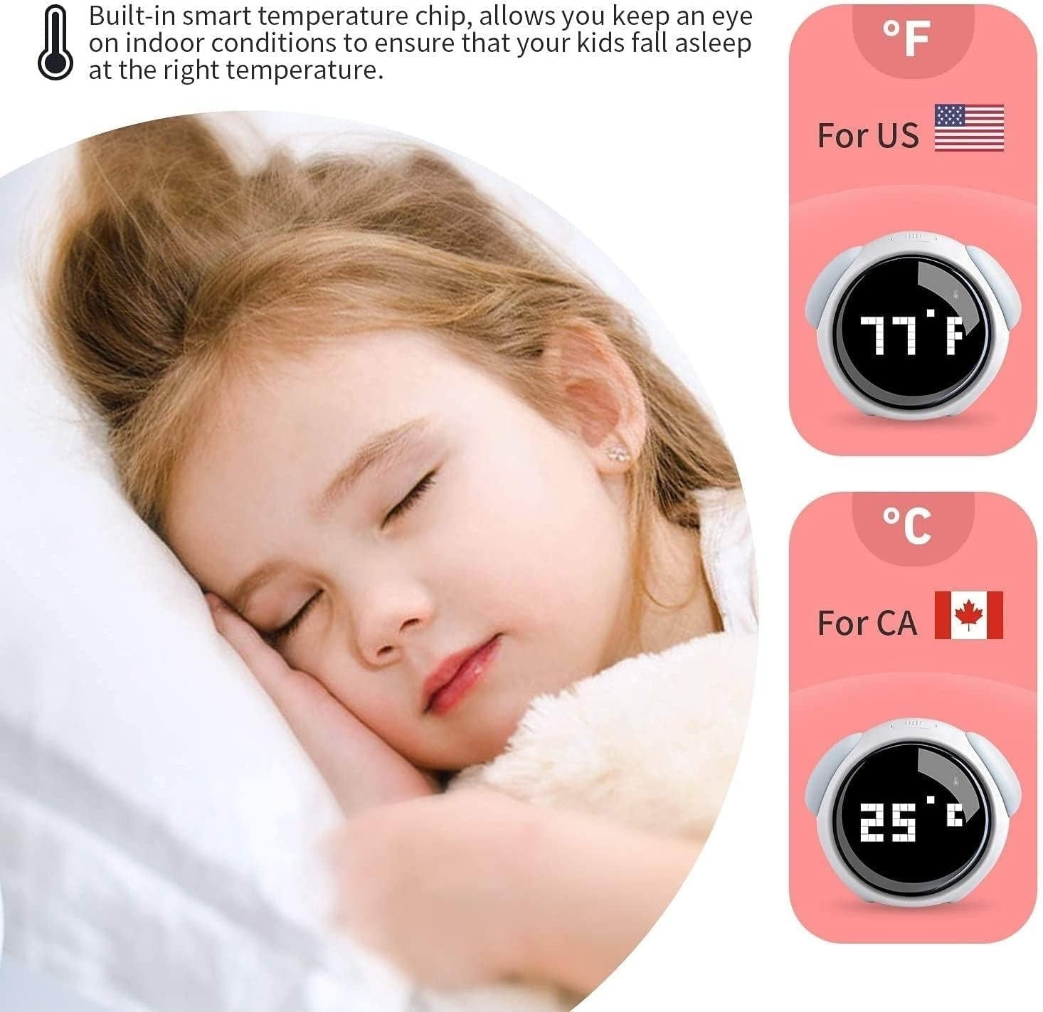 Gentle Dawn Smart Alarm with Light and Voice Activation
