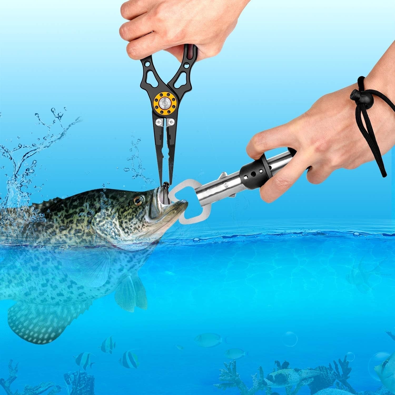 Ultimate Fish Catching Tool with Precision Grip
