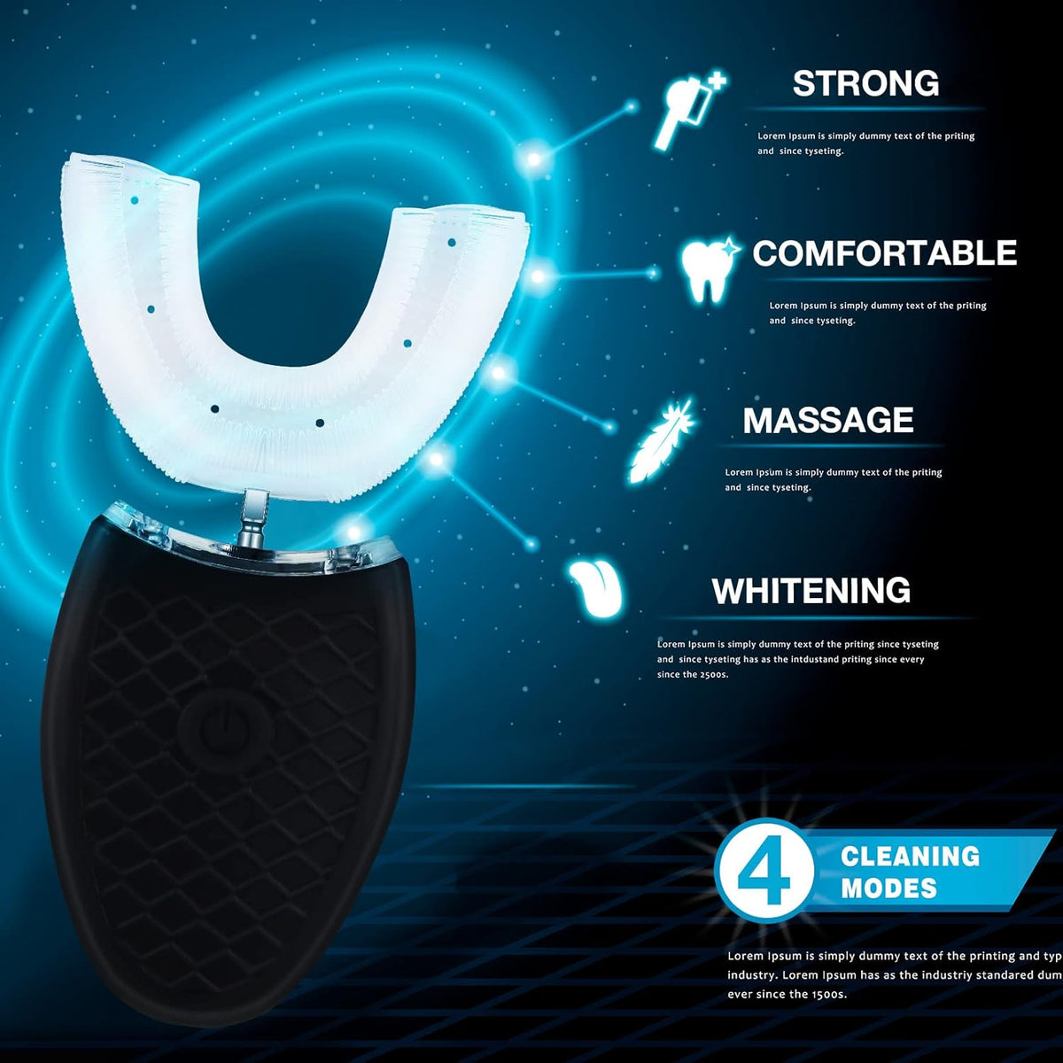 ErgoClean U-Shape Electric Toothbrush