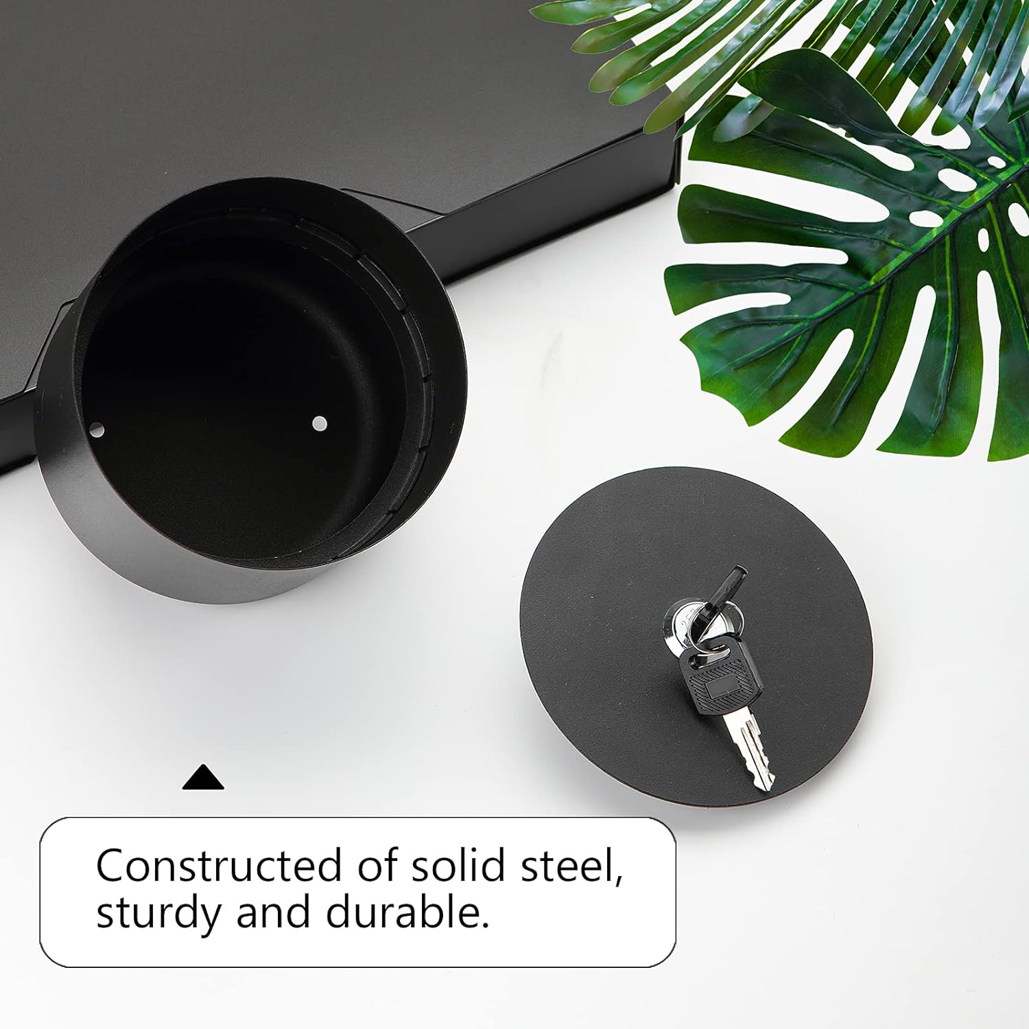 Discreet Flowerpot Security Box for Valuables