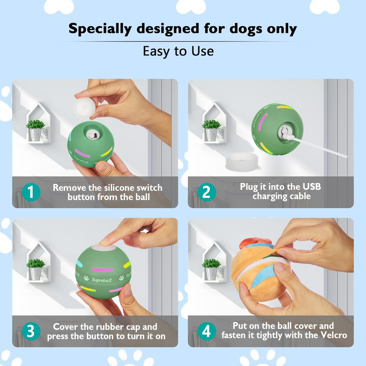 Smart Play Ball for Dogs