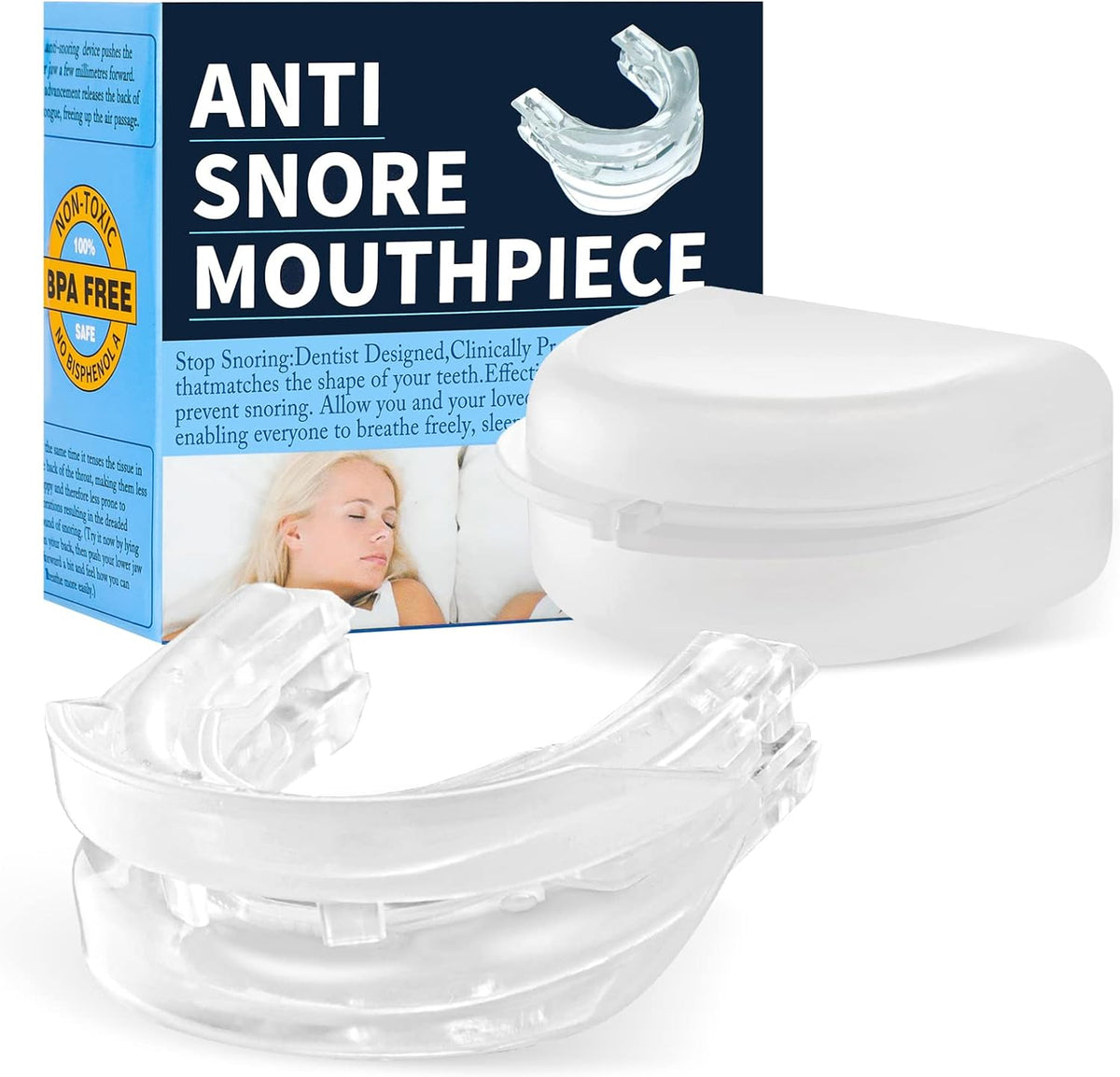 Snore-Free Sleep Solution Mouthpiece for Better Rest