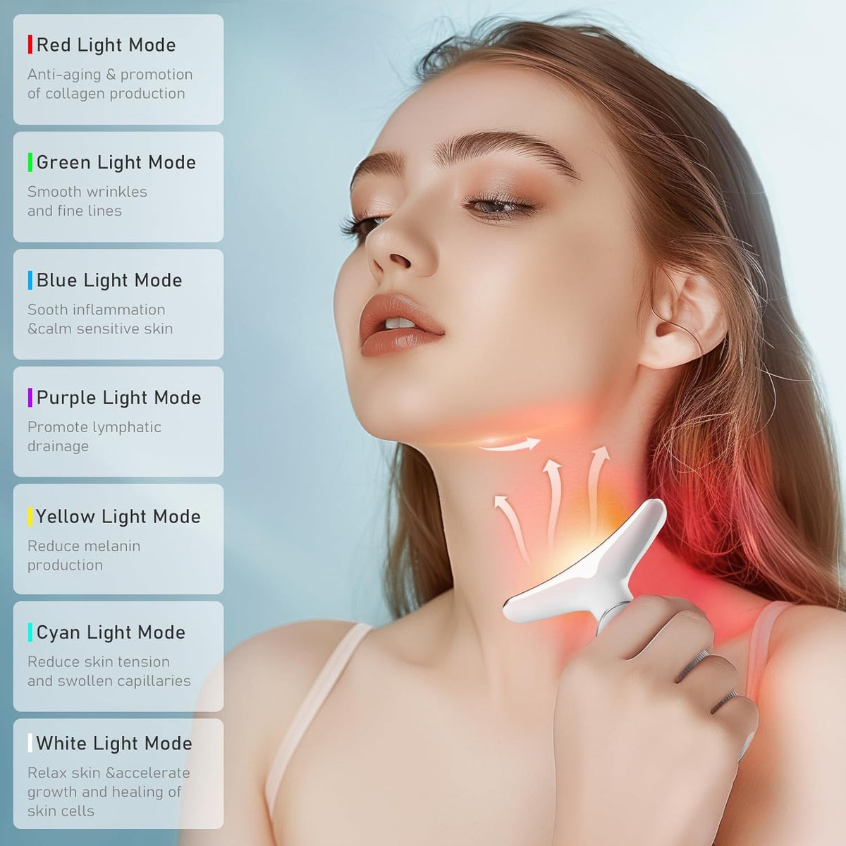 Revitalizing Neck and Face Contour Massager