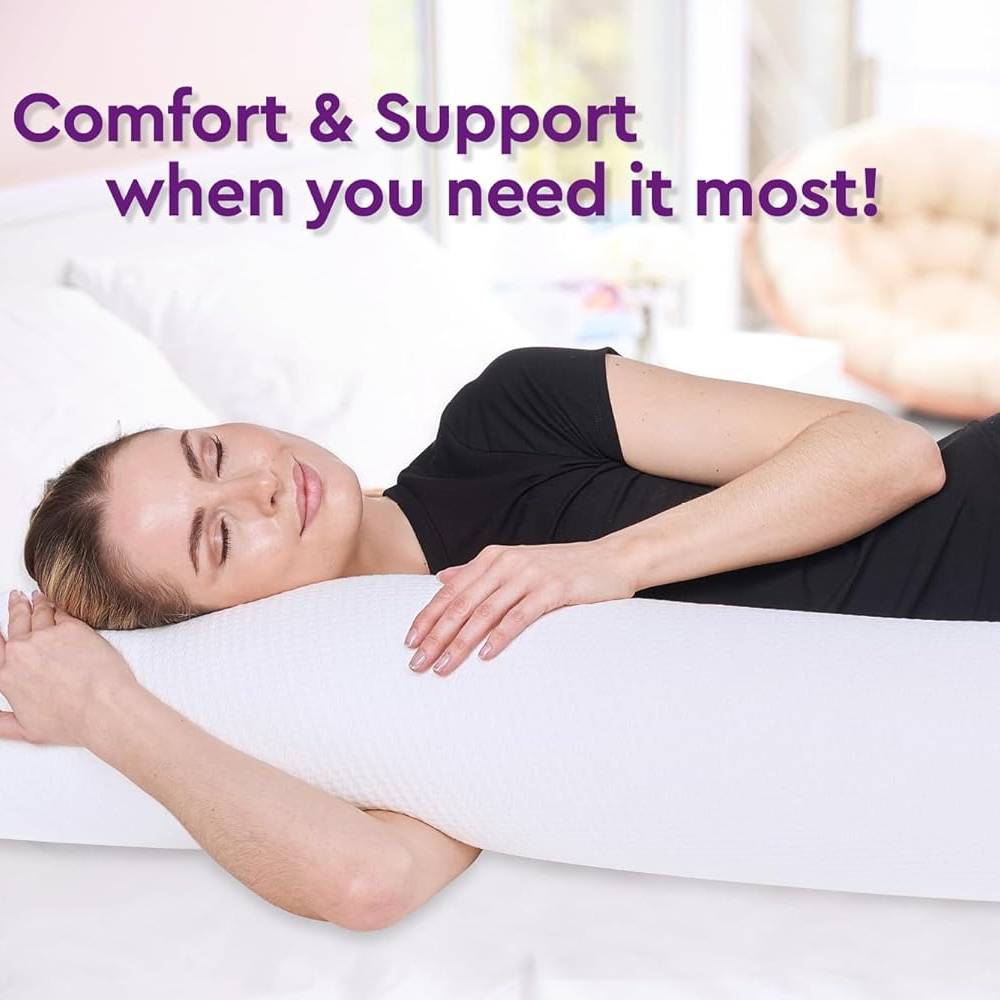 Therapeutic Full-Body Support Pillow for Side Sleepers