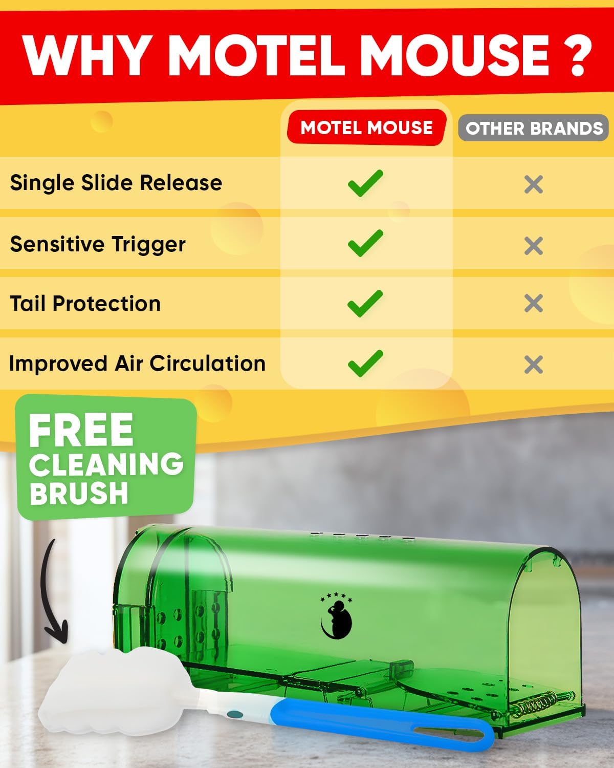Humane Mouse Capture System - 4 Pack