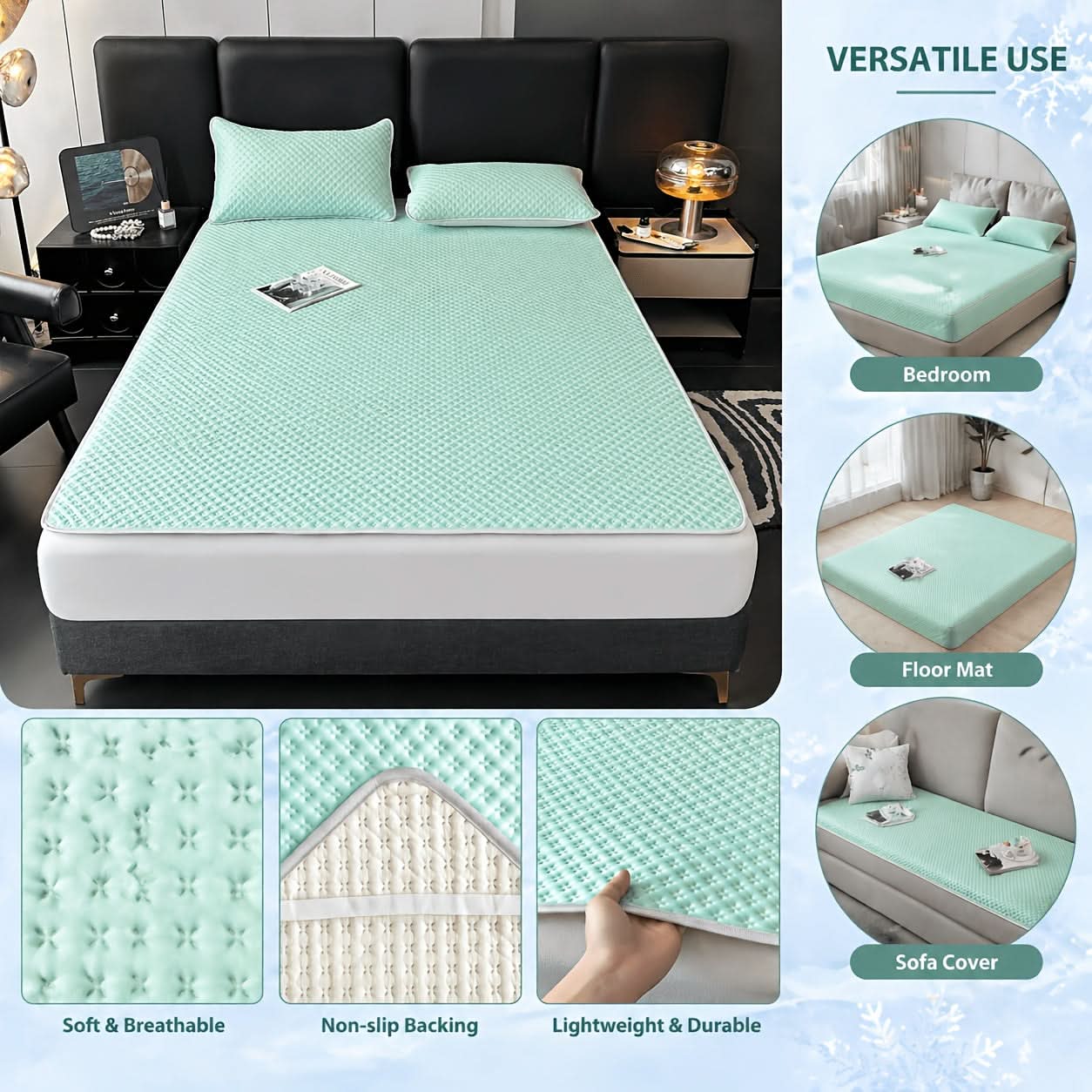 ChillEase – Portable Folding Cooling Sleep Mat