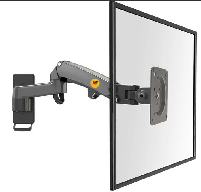 ErgoLift - Adjustable Gas Spring Monitor Wall Mount Arm