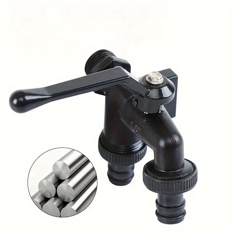 GardenFlow – Heavy-Duty Dual Connection Water Valve