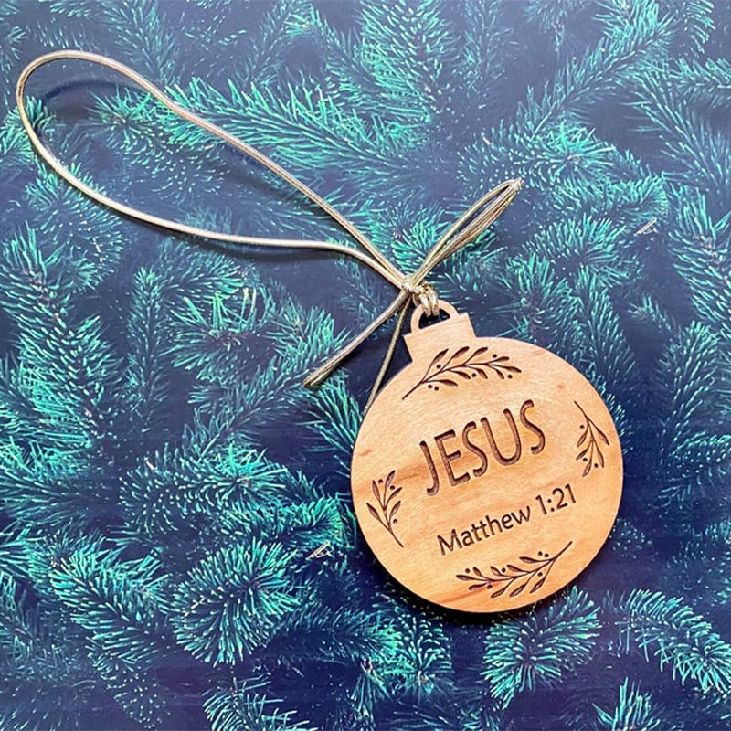 Timeless Names of Christ Advent Ornaments for Holiday Decor