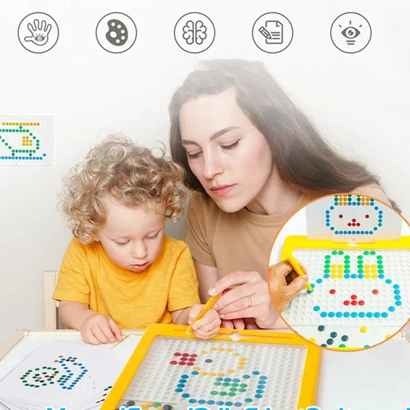 Extra-Large Magnetic Art Board for Creative Kids
