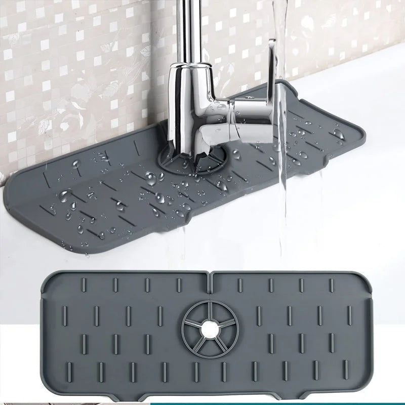 Flexible Drip Catcher for Faucet Handles