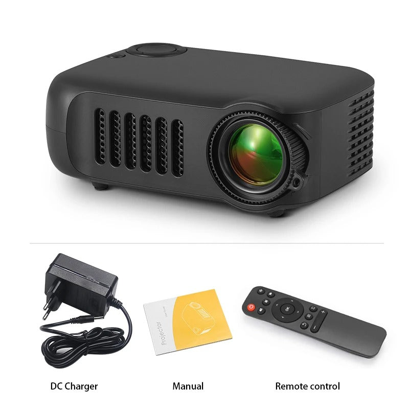Compact HD Travel Projector for On-the-Go Entertainment