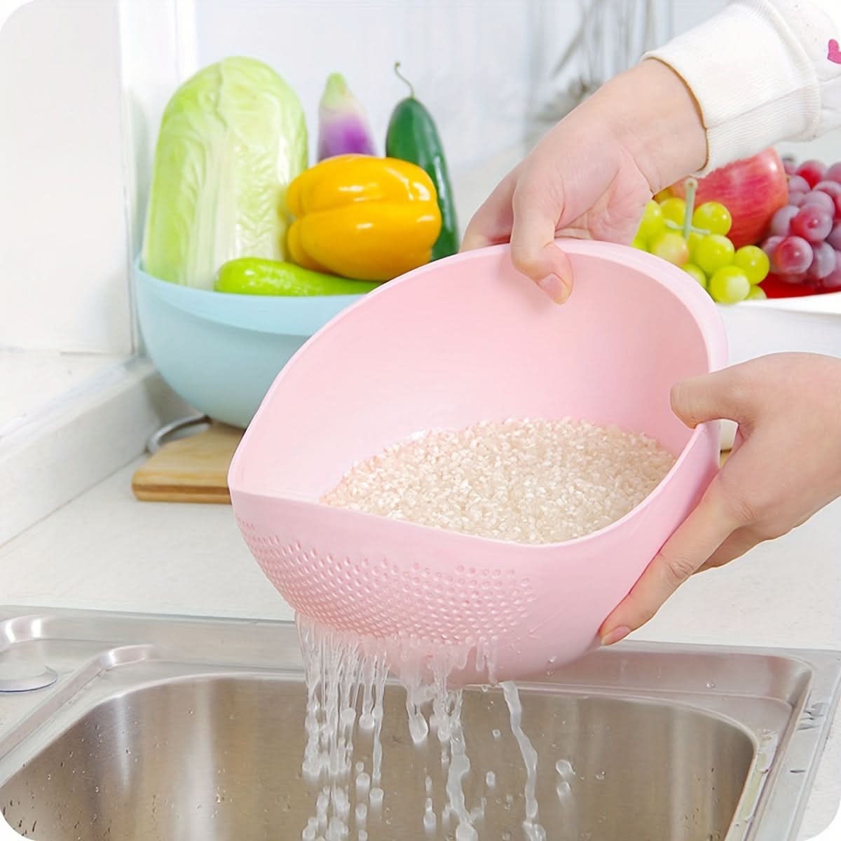 SmartClean - All-in-One Kitchen Washing and Draining Basket