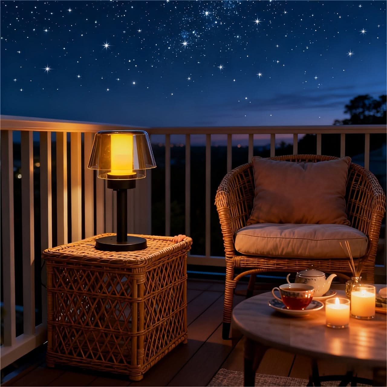 LUMINAIRE – Elegant Solar Flame Light for Outdoor Elegance