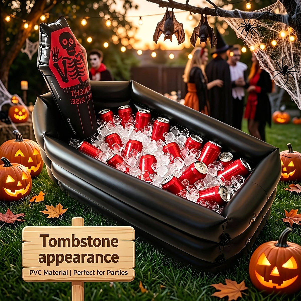 Chilling Spirits - Inflatable Halloween Grave Cooler