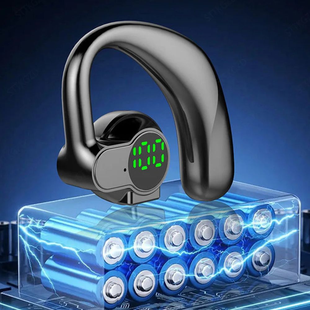 Bluetooth Ear Hook Headphones with Noise Reduction Technology