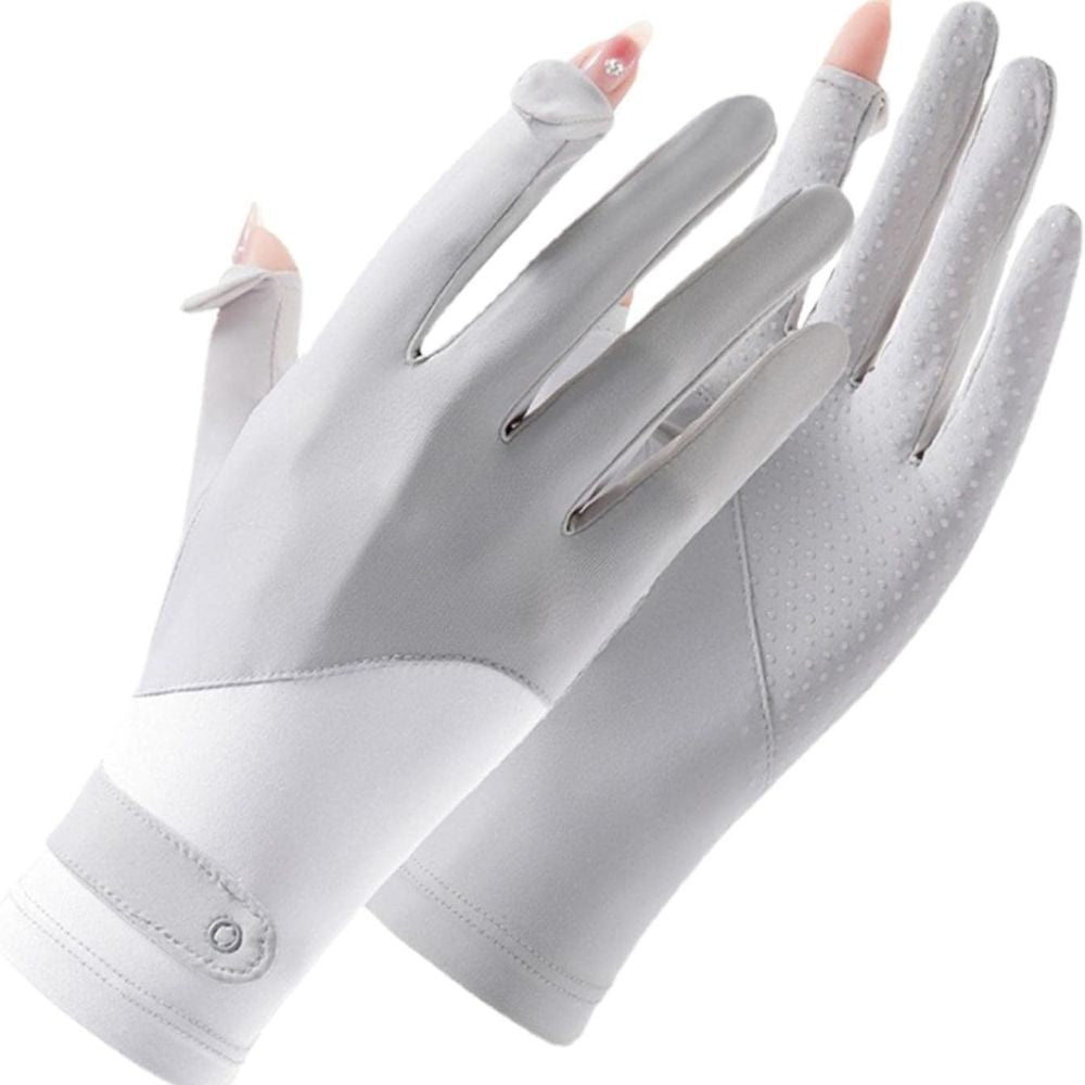 Chic UV Shield Driving Gloves for Women