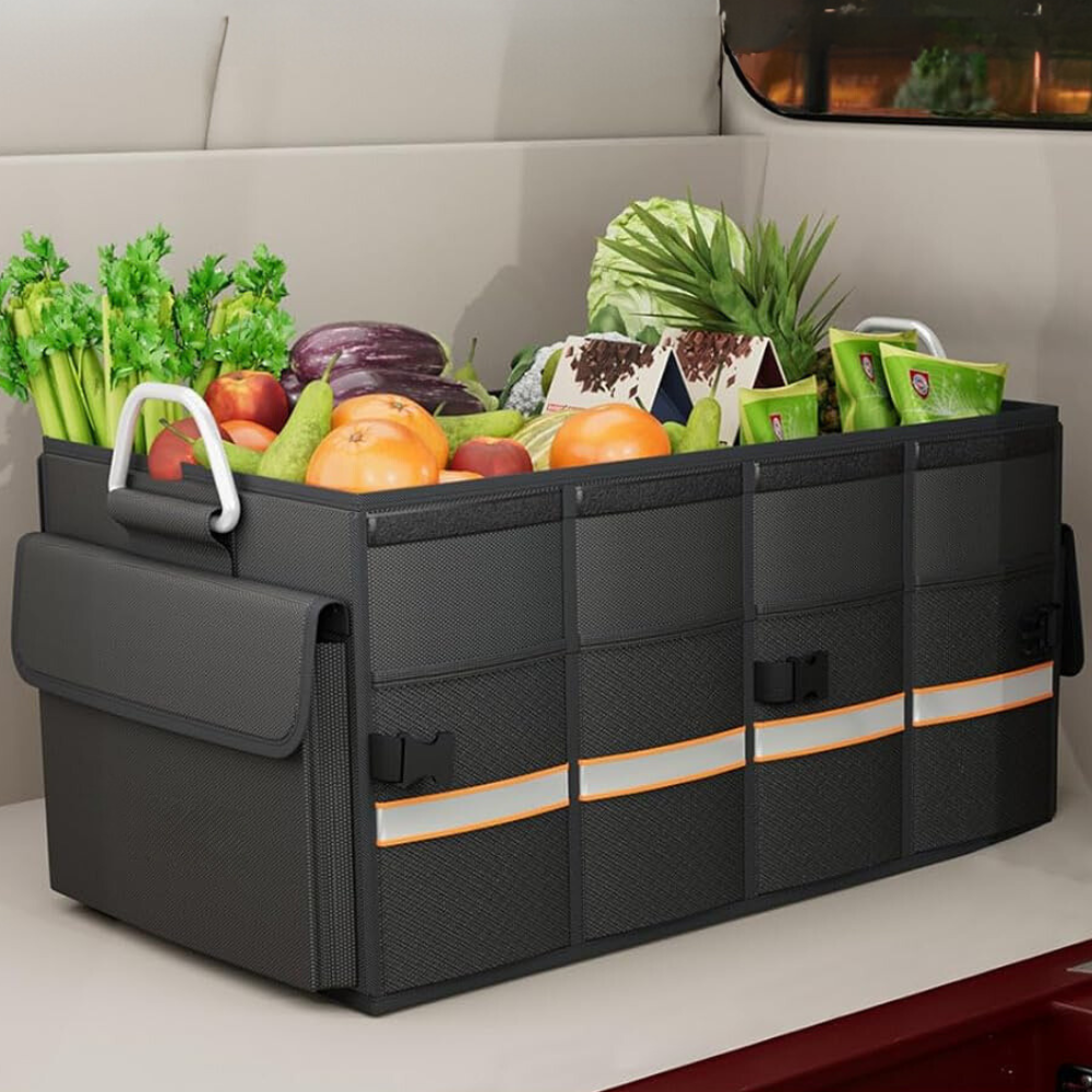 Spacious Vehicle Trunk Storage Solution