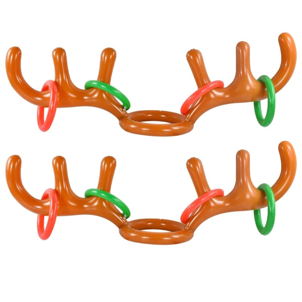 Festive Antler Ring Toss Game for Holiday Cheer