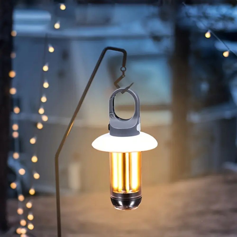2-Pack Rechargeable LED Camping Lanterns for Outdoor Use