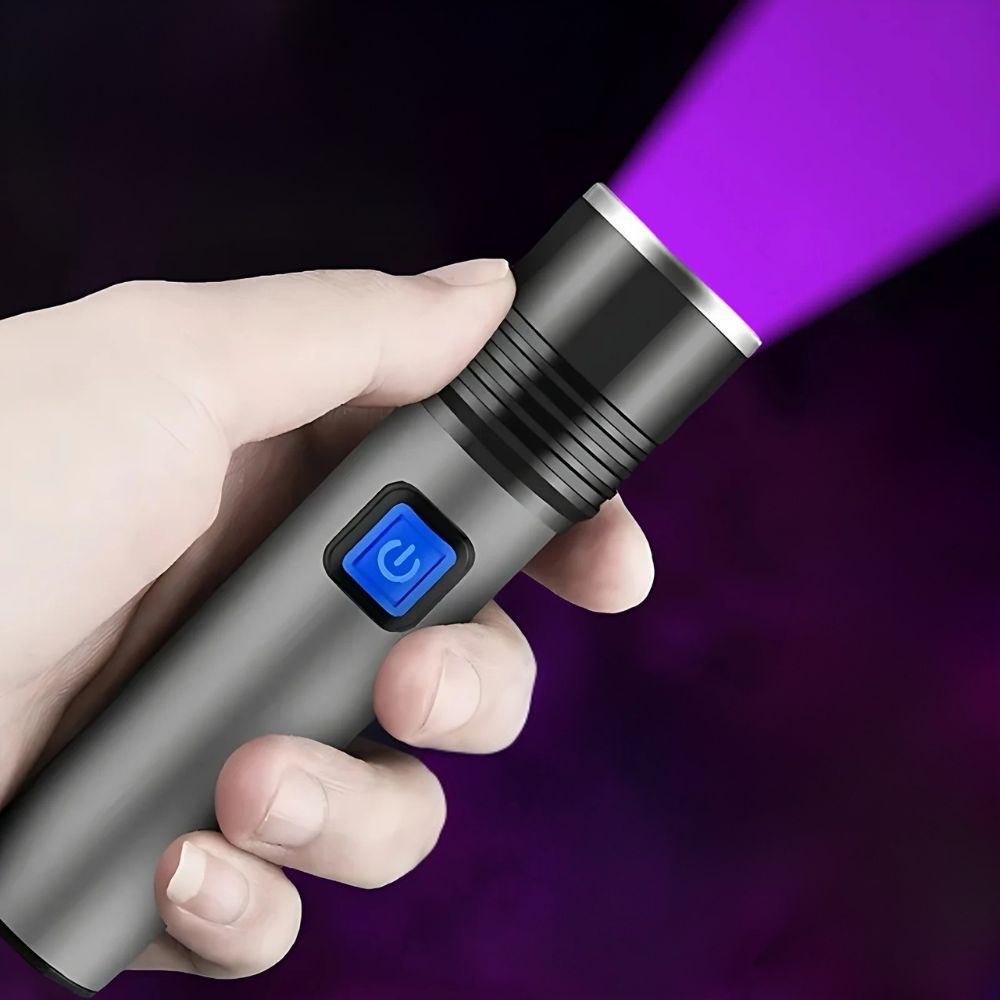 Compact UV Light Detector for Hidden Stains and Messes