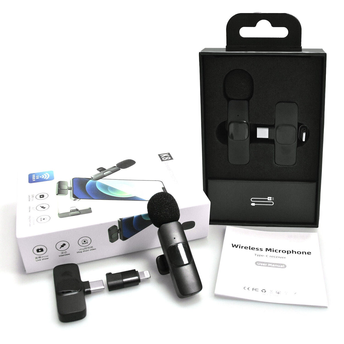 Compact Clip-On Microphone for Clear Audio Recording