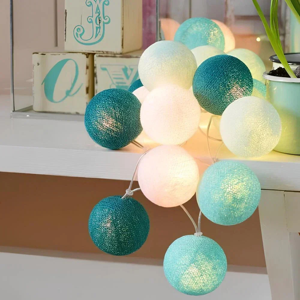 Ball String Lights for Atmospheric Decor