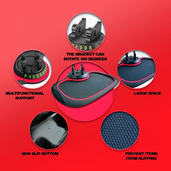 Versatile Non-Slip Dashboard Phone Holder