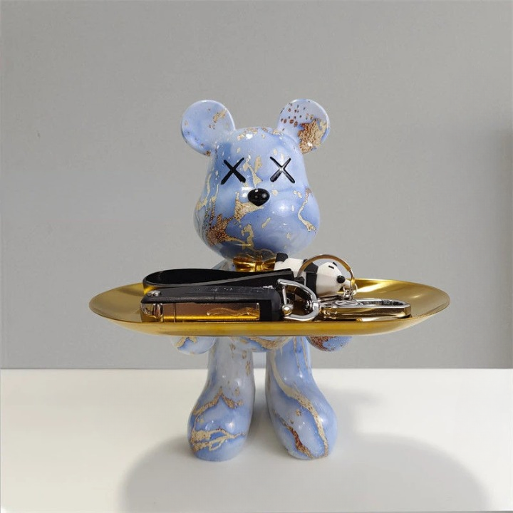 Bruno Bear Table Decoration – Stylish Storage Figure