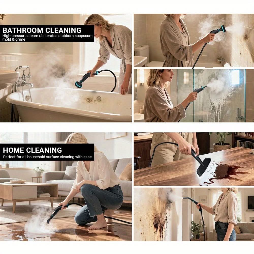AquaBlast – Heavy-Duty Steam Cleaner for Immaculate Home Care