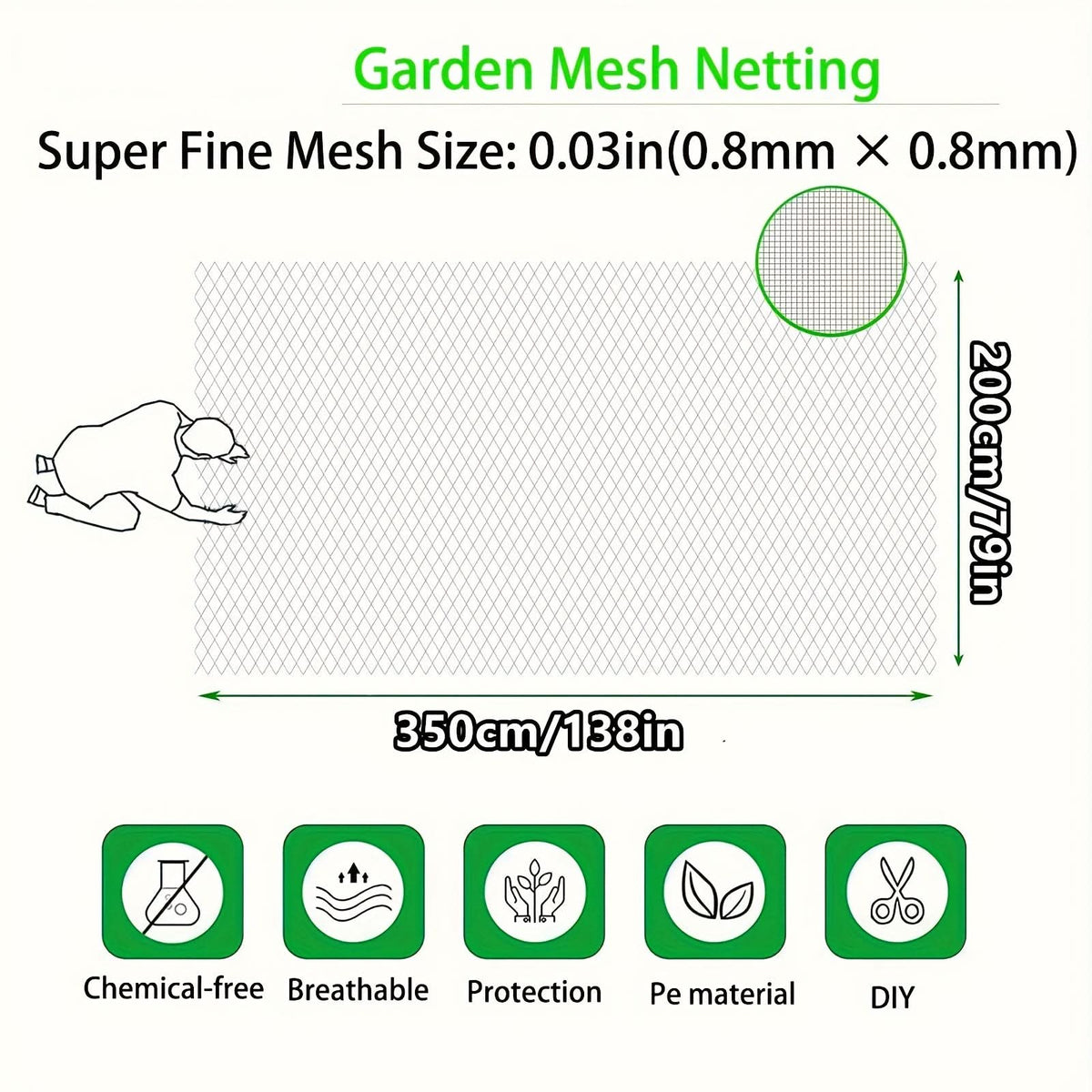 EcoGuard – Versatile Insect Barrier Netting