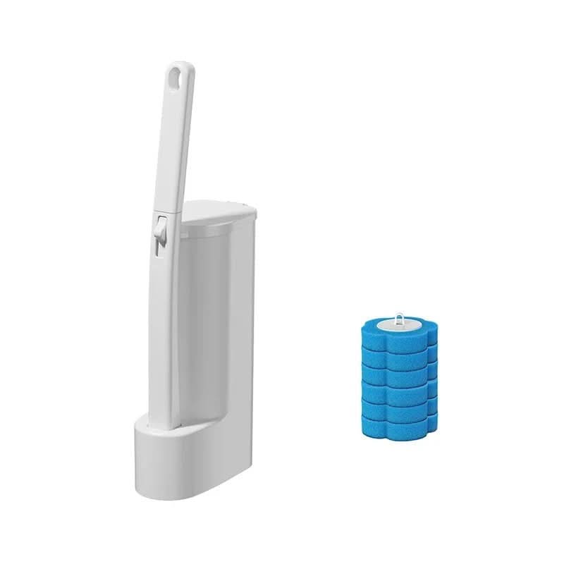 FreshSweep – Disposable Toilet Brush Set with Easy-Change Heads
