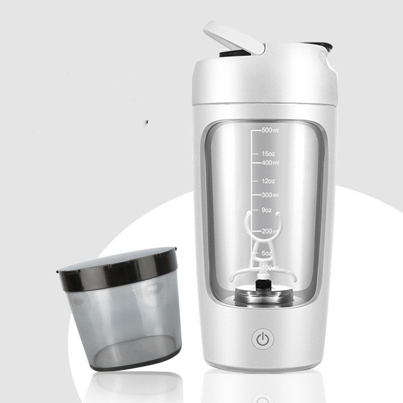 USB Protein Shaker with Self-Mixing Feature