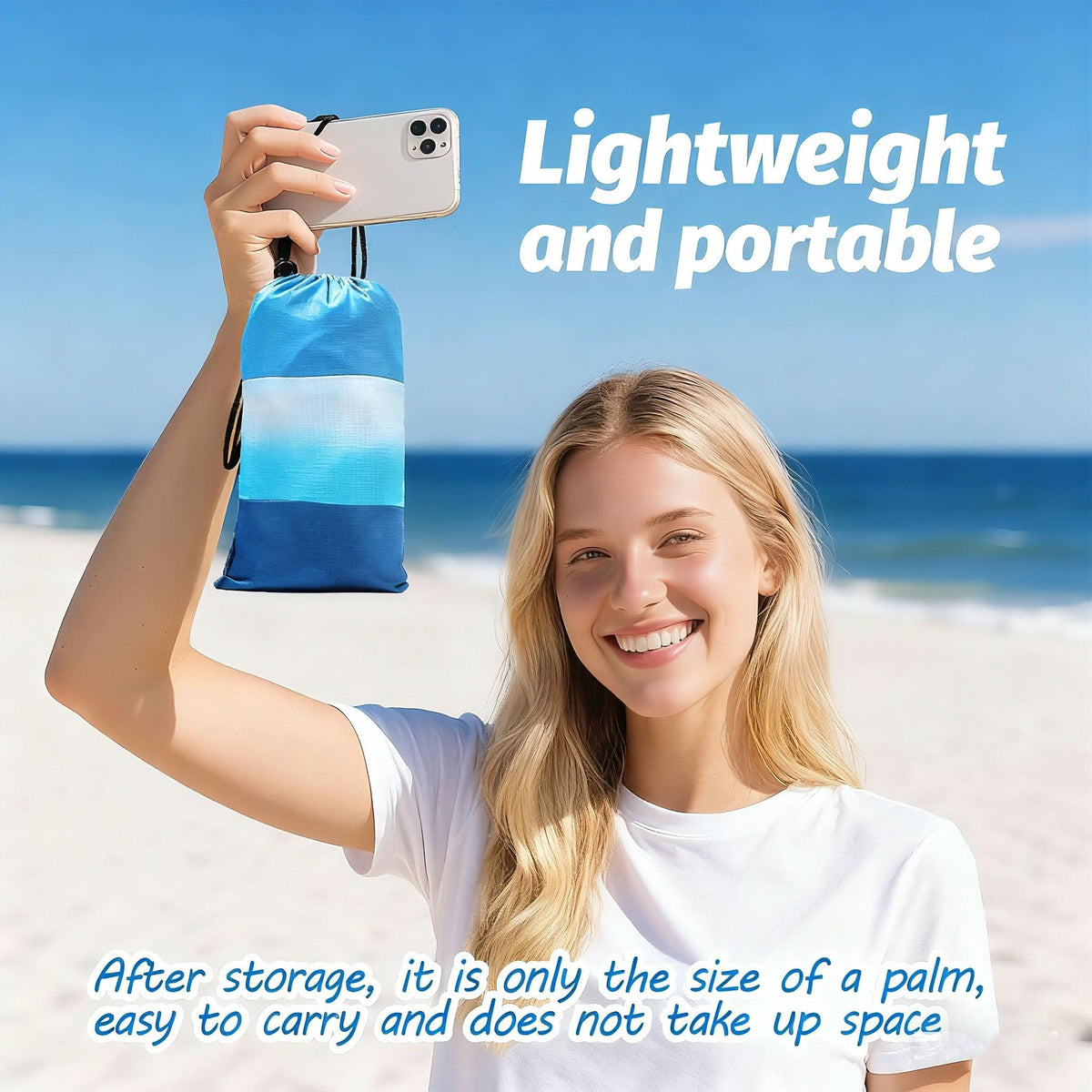 CozyWave – Oversized Sand-Resistant Outdoor Mat