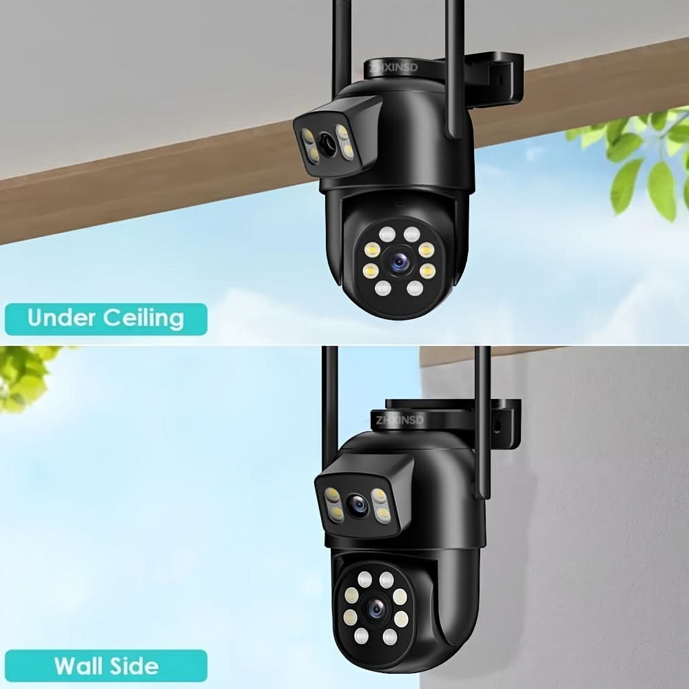 VigilantEye – Smart Dual Lens Outdoor Security Camera