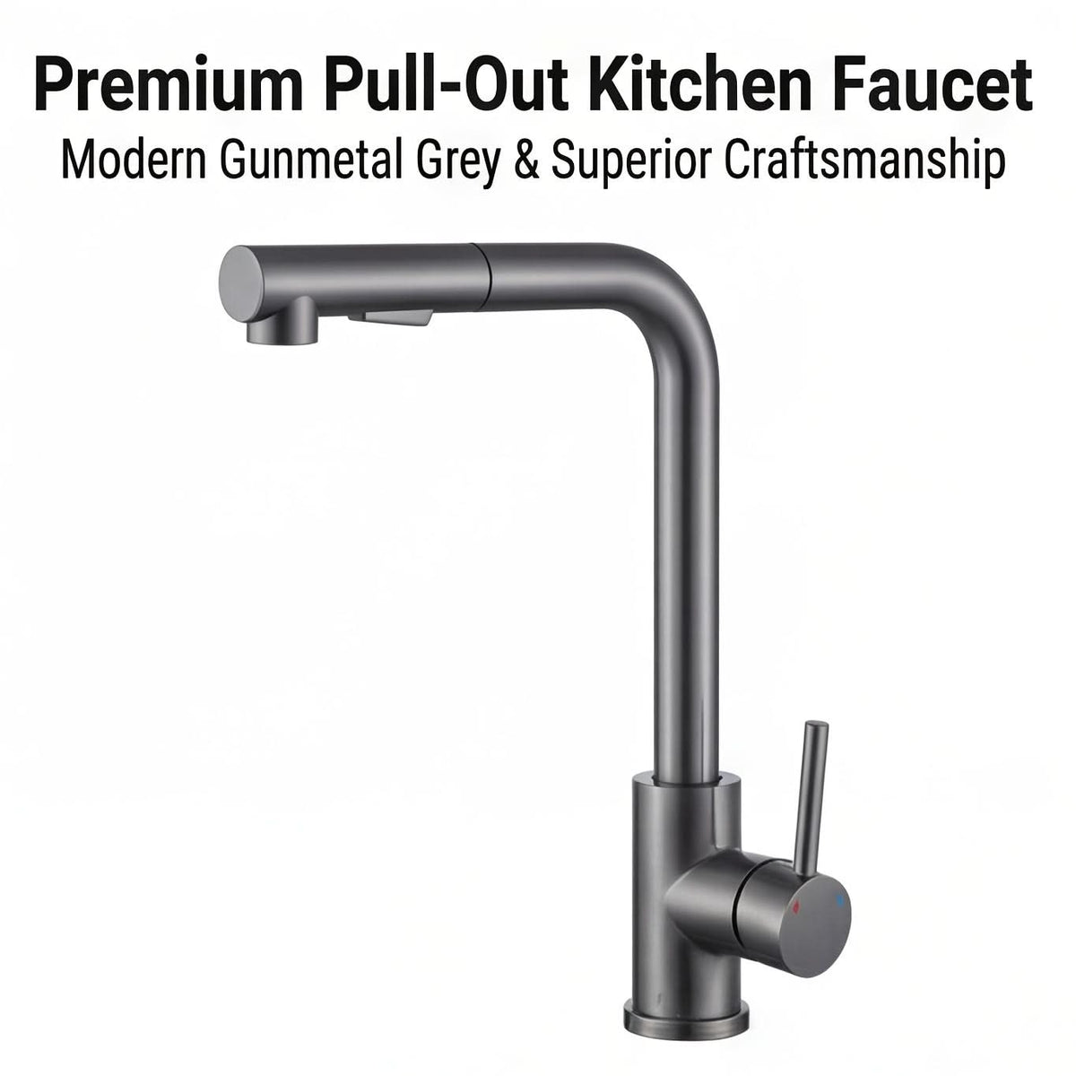 Streamline Pull-Down Kitchen Faucet with Elegant Design