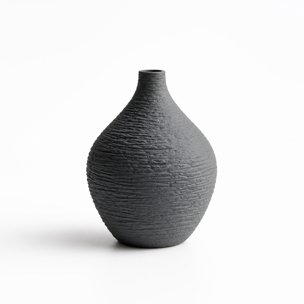 Nordic Minimalist Matte Ceramic Vase