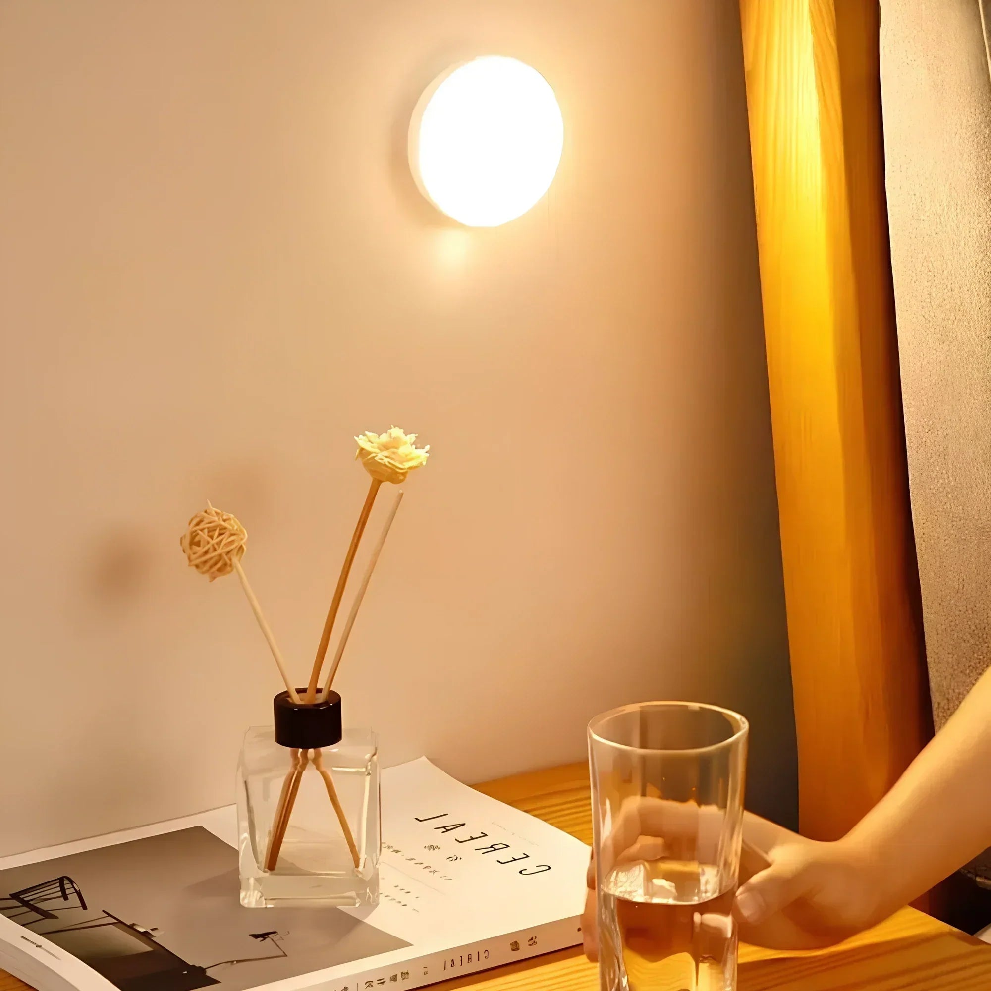 Motion Sensor Lamp with Wireless Functionality