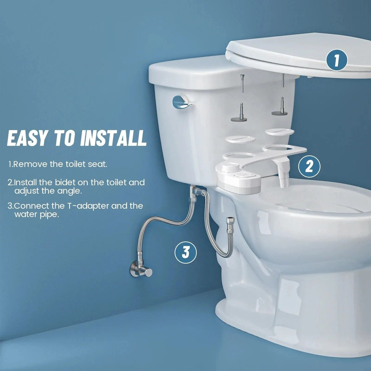 Smart Toilet Bidet System for Ultimate Cleanliness