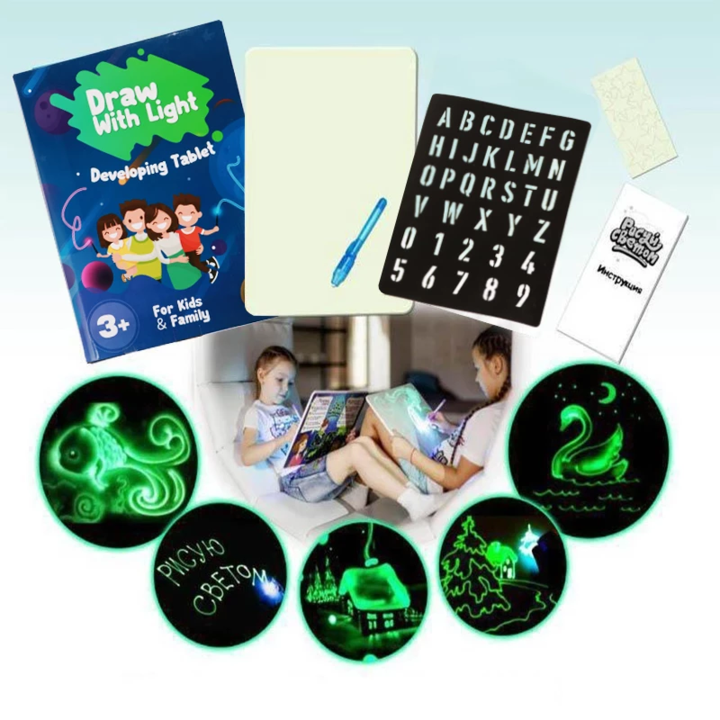 Illuminated Drawing Board for Kids – Creative Fun Anywhere