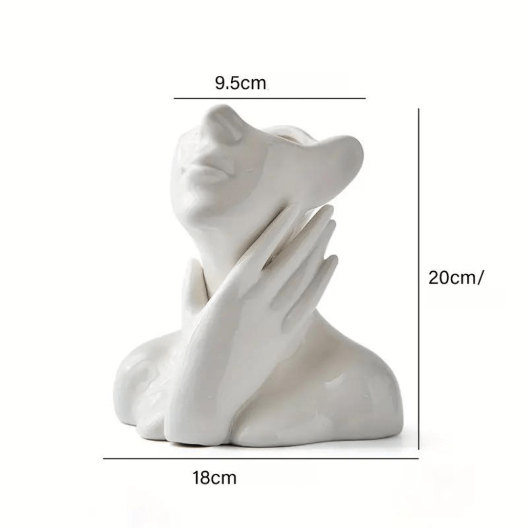 Artistic Ceramic Vase for Striking Home Decor